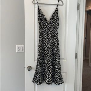 Nordstrom Black Floral Dress